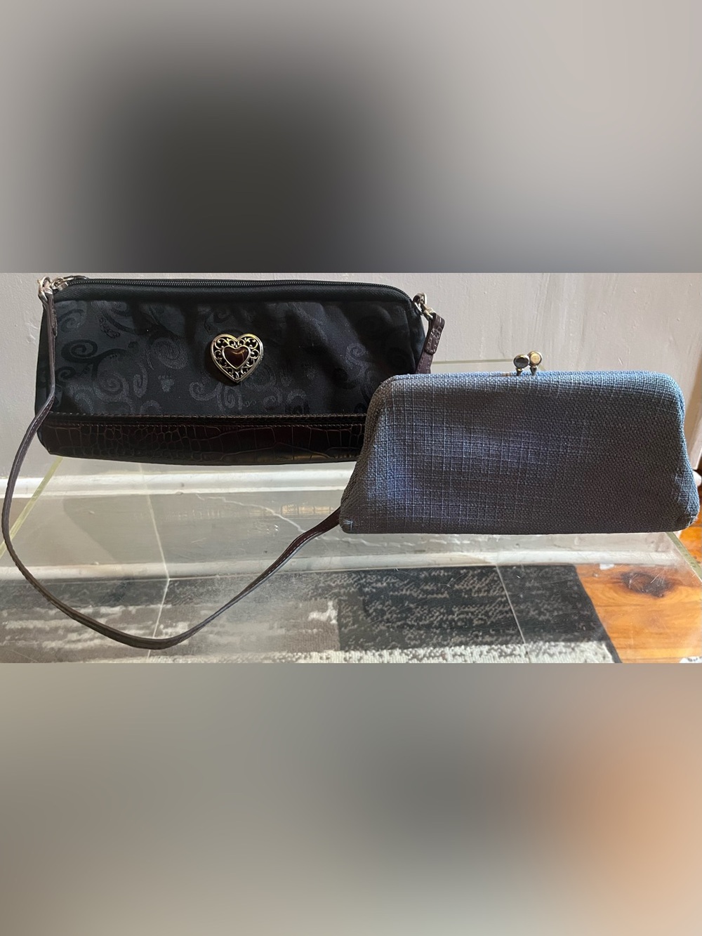 Vintage Rehab Bags Gavay 1950’s Clutch & Brighton 1990’s Shoulder Bag Bundle